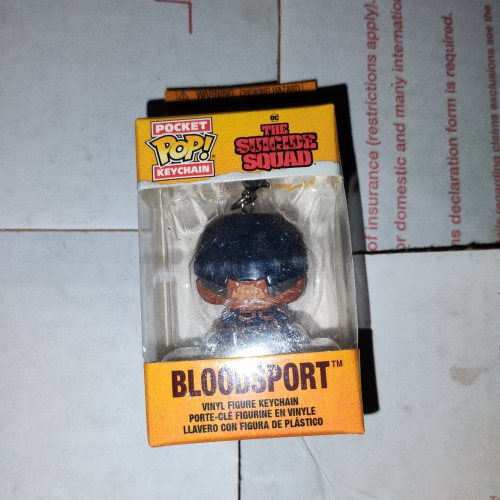 Funko Pop Pocket Keychain DC The Suicide Squad Bloodsport